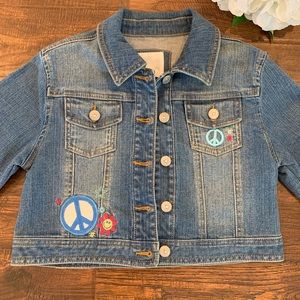 Justice Peace denim Jacket 14Y